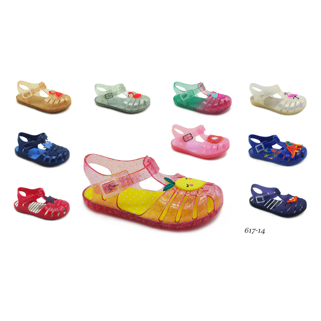 Jelly Shoes With Decoration for Kids
