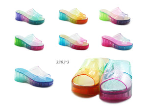 High Heel Jelly Sandals For Lady