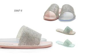 Jelly Shoes With Diamond For Lady